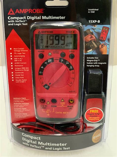 AMPROBE 15XP-B Digital Multimeter - GMC ELECTRICAL, INC.