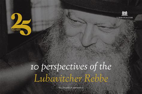 10 Perspectives of the Lubavitcher Rebbe for Society in 2019 - Chabad ...