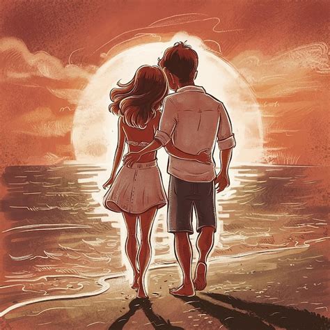 Desenhos Romântico - Desenhos Casal Romantico Imagens – Download Grátis no Freepik
