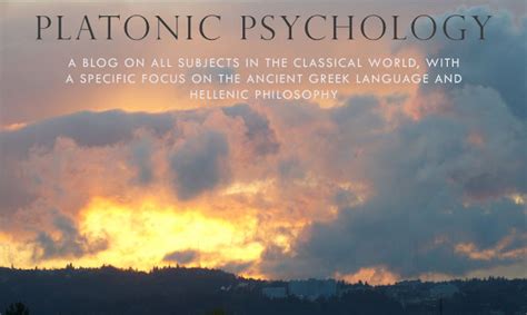 Platonic Psychology: Classical Greek Principal Parts