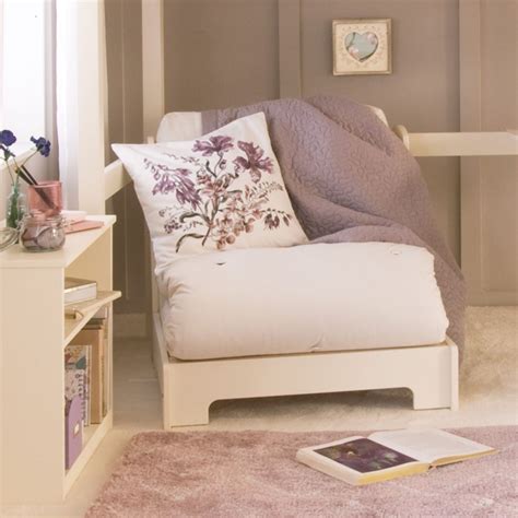 Chair Bed with coloured futon mattress |kids futon chair | Little Folks ...