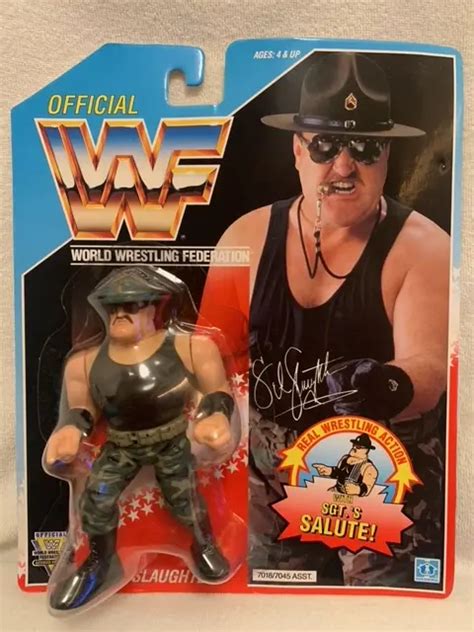 WWF Hasbro - Sgt Slaughter - Retro Figure