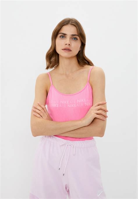 Боди Nike W NSW AIR BODYSUIT SMLS, цвет: розовый, RTLACA393701 — купить ...