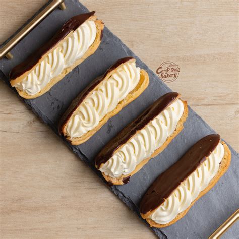 chocolate eclair campovenbakerycomau