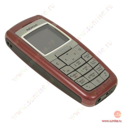 Телефон Nokia 2600 dark red - Санрайз Липецк | Интернет магазин ...