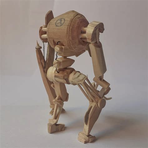 I made a wooden dog figurine from half life : r/modelmakers
