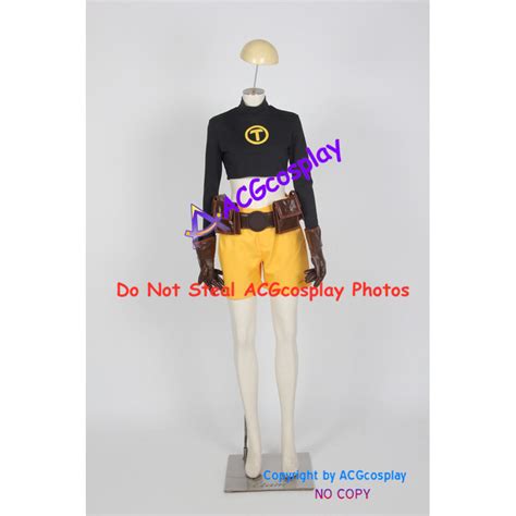 DC Comics Terra Teen Titans Cosplay Costumes