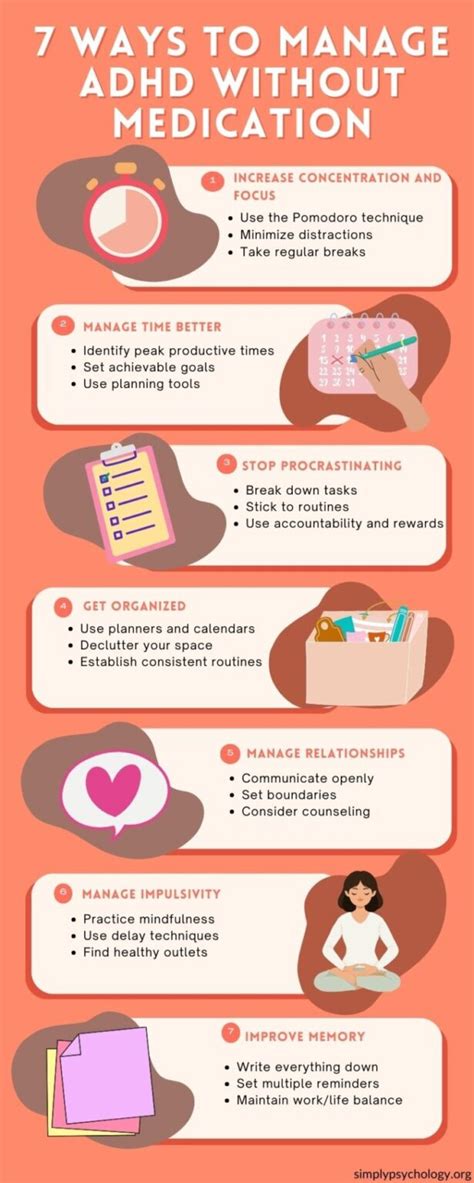 How To Manage ADHD: 7 Coping Strategies Without Medication