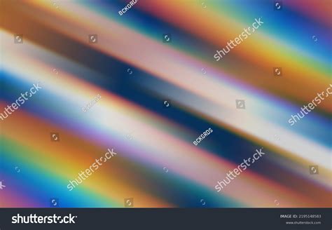 Beautiful Rainbow Light Refraction Picture Illustration Stock ...