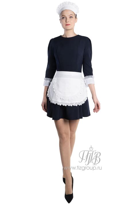 Костюм горничной (фартук и чепчик) - купить за 3200 руб: недорогие ...