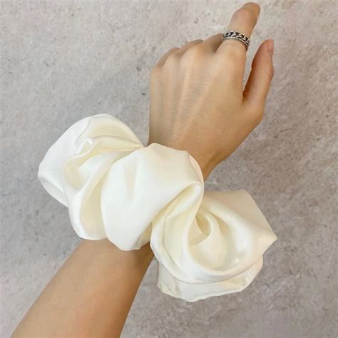 Шелковые резинки для волос | AliExpress