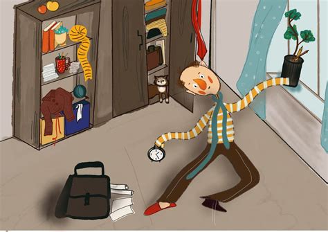 Иллюстрация вот такой рассеяный в стиле детский | Illustrators.ru