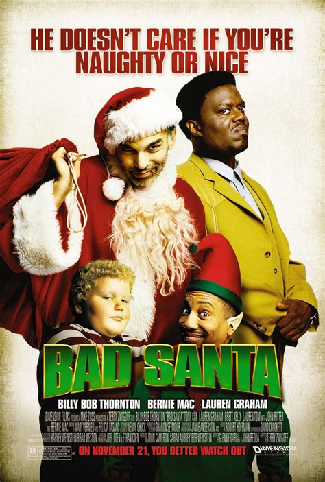 Bad Santa (#1 of 3): Extra Large Movie Poster Image - IMP Awards