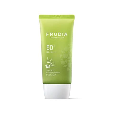 Frudia FRUDIA Avocado Greenery Relief Sun Cream SPF 50+ PA ...