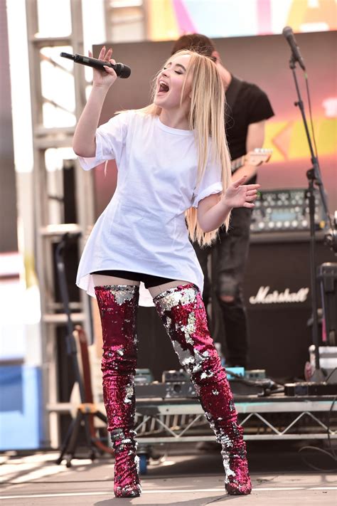 SABRINA CARPENTER Performs at KiisFM Wango Tango Village in Los Angeles