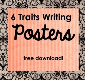 6 Traits Writing Posters | Writing posters, Writing traits, 6 traits