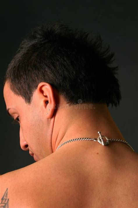 Faux-hawk stock photo. Image of face, male, hairstyle - 1983974