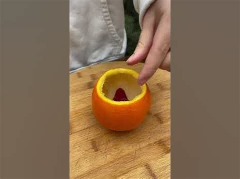 Чай в апельсине 🍊, 1 апельсин,Ягоды,Каркаде,1 лимон - YouTube