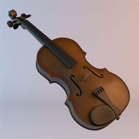 Скрипка 3D Модель $39 - .obj .fbx .dxf .3ds .c4d - Free3D