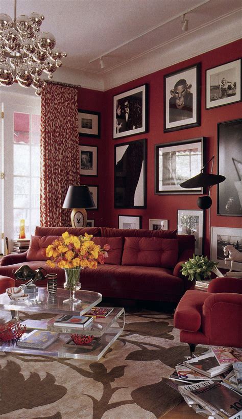 100 Best Red Living Rooms Interior Design Ideas