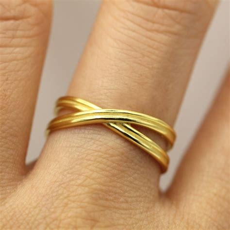 timeless mobius strip gold ring vicstonenyc fine jewelry wolf