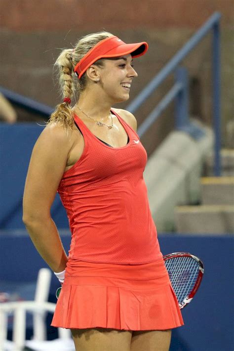 Download Sabine Lisicki Red Tennis Dress Wallpaper | Wallpapers.com