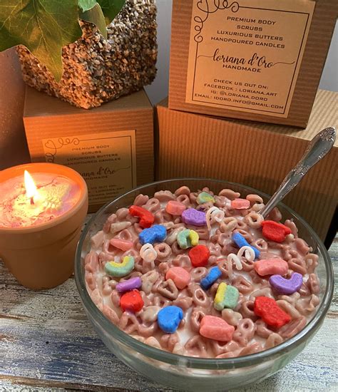 Lucky Charms Cereal Bowl Candle - Etsy