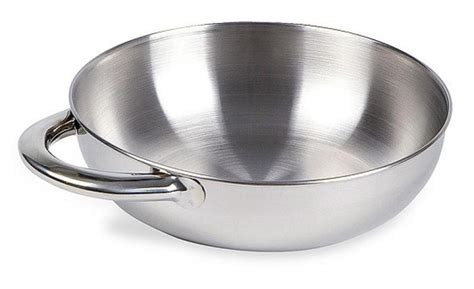 Походная миска с ручкой Tatonka Bowl with Grip Серебристый TAT 4033.000 ...