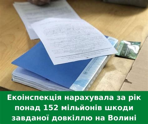 Екоінспекція нарахувала за рік понад 152 мільйони гривень шкоди ...