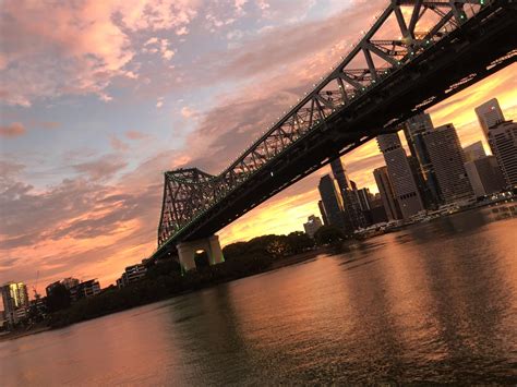 Gorgeous Brisbane sunset. : r/brisbane