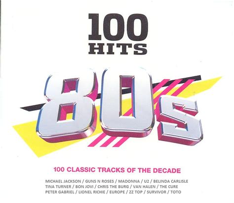 LOS MEJORES DVD DE MUSICA Y MAS....!!!!: TOP 100 Hits de los 80s