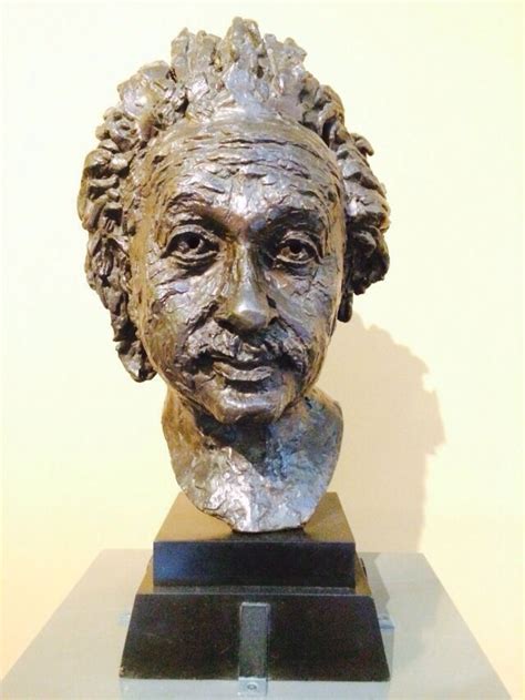 Albert Einstein sculpture by Jacob Epstein-photo by Jo-anne Foxcroft ...