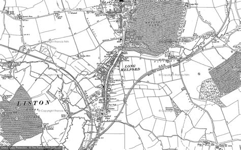 Old Maps of Long Melford, Suffolk - Francis Frith