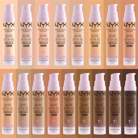 NYX Professional Makeup Bare With Me Concealer Serum - Medium Gold ...