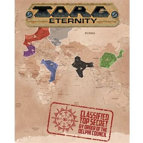 Torg Eternity RPG: Poster Map (PREORDER) - Game Nerdz