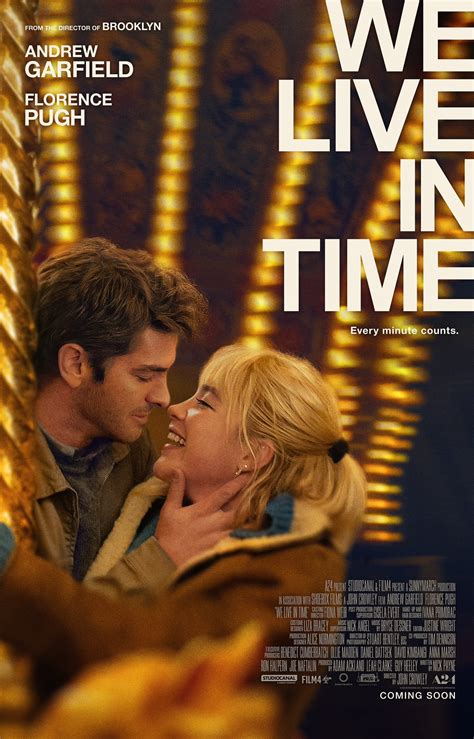 Dibintangi Andrew Garfield Dan Florence Pugh, Poster “we Live In Time