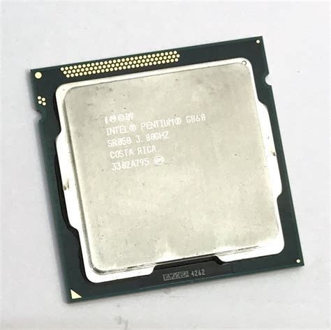 Intel Pentium G860 3,00Ghz 2 magos Processzor CPU LGA1155 3M