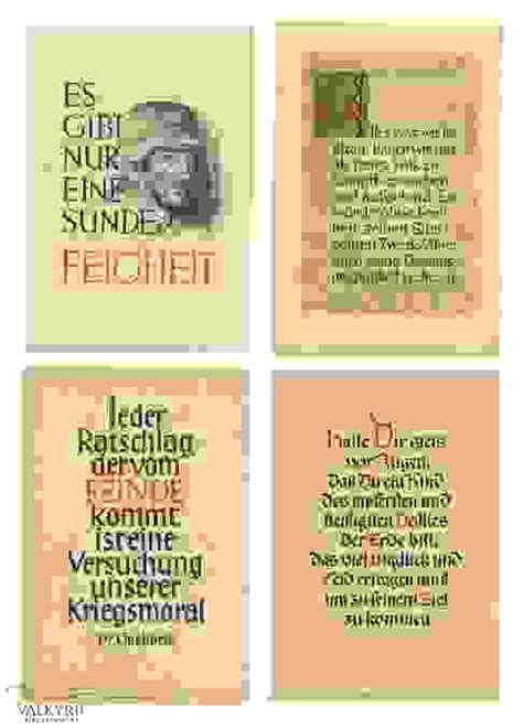 4 Propaganda Posters With Quotes Of Important German Personalities Such ...