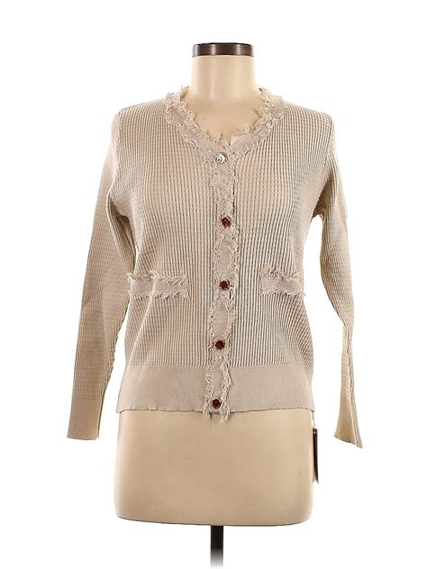 Assorted Brands Tan Cardigan Size M - 65% off | ThredUp