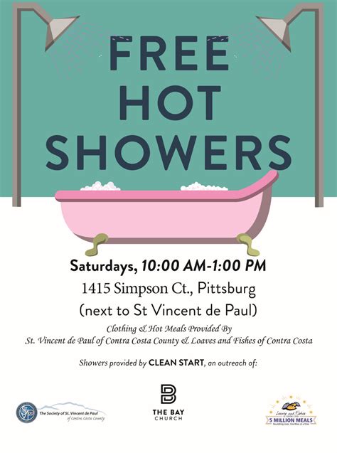 Programs: Shower Program - St. Vincent de Paul of Contra Costa County