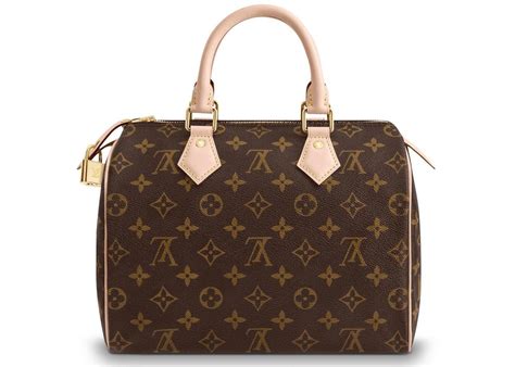 Louis Vuitton Speedy Monogram 25 Brown
