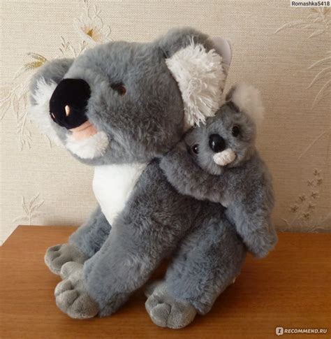Наша игрушка Коала Мама и малыш - «Мягкая игрушка Коала с малышом» | отзывы
