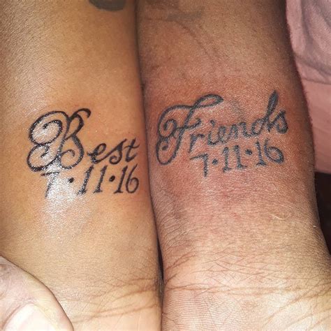 Unbreakable Bonds: Creative Bestie Tattoo Ideas
