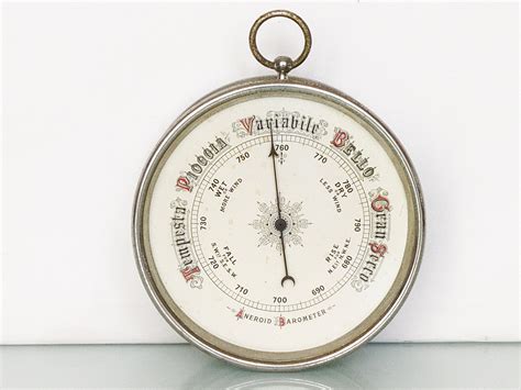 Vintage Aneroid Barometer Precision Aneroid Barometer - Etsy Canada