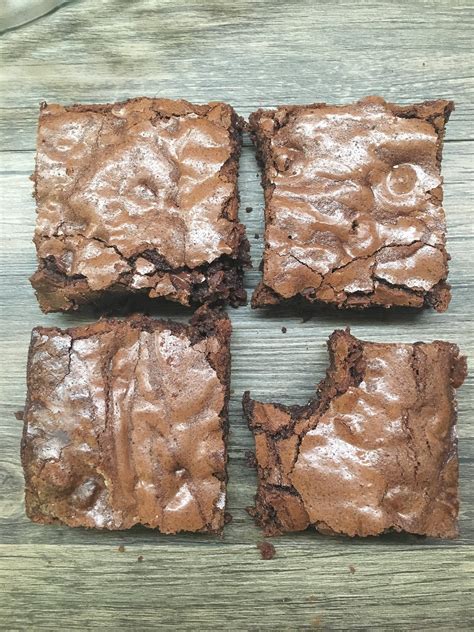 chocolate brownies  scratch    southern roots
