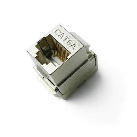 Keystone RJ45 hembra a TB110 Cat.6A STP con montaje sin herramientas ...