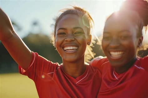 African american female soccer players | Free Photo - rawpixel