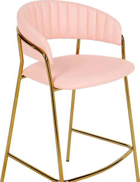 Lorean Pink Colors Counter Height Stool, Set Of 2 | Rooms to Go