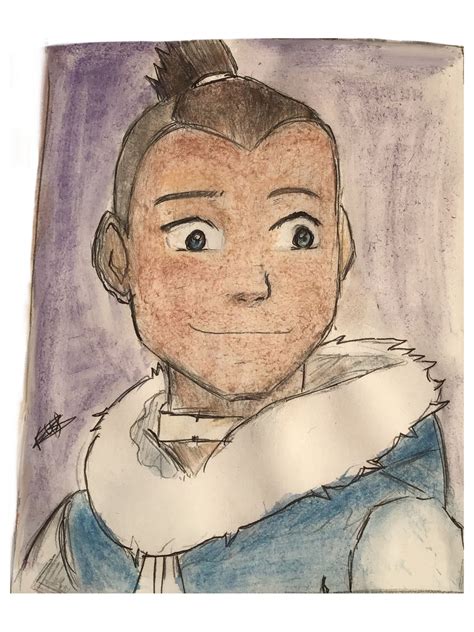 Sokka painting by Fran48 on DeviantArt