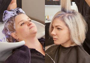 blonde hair turned grey how to fix
